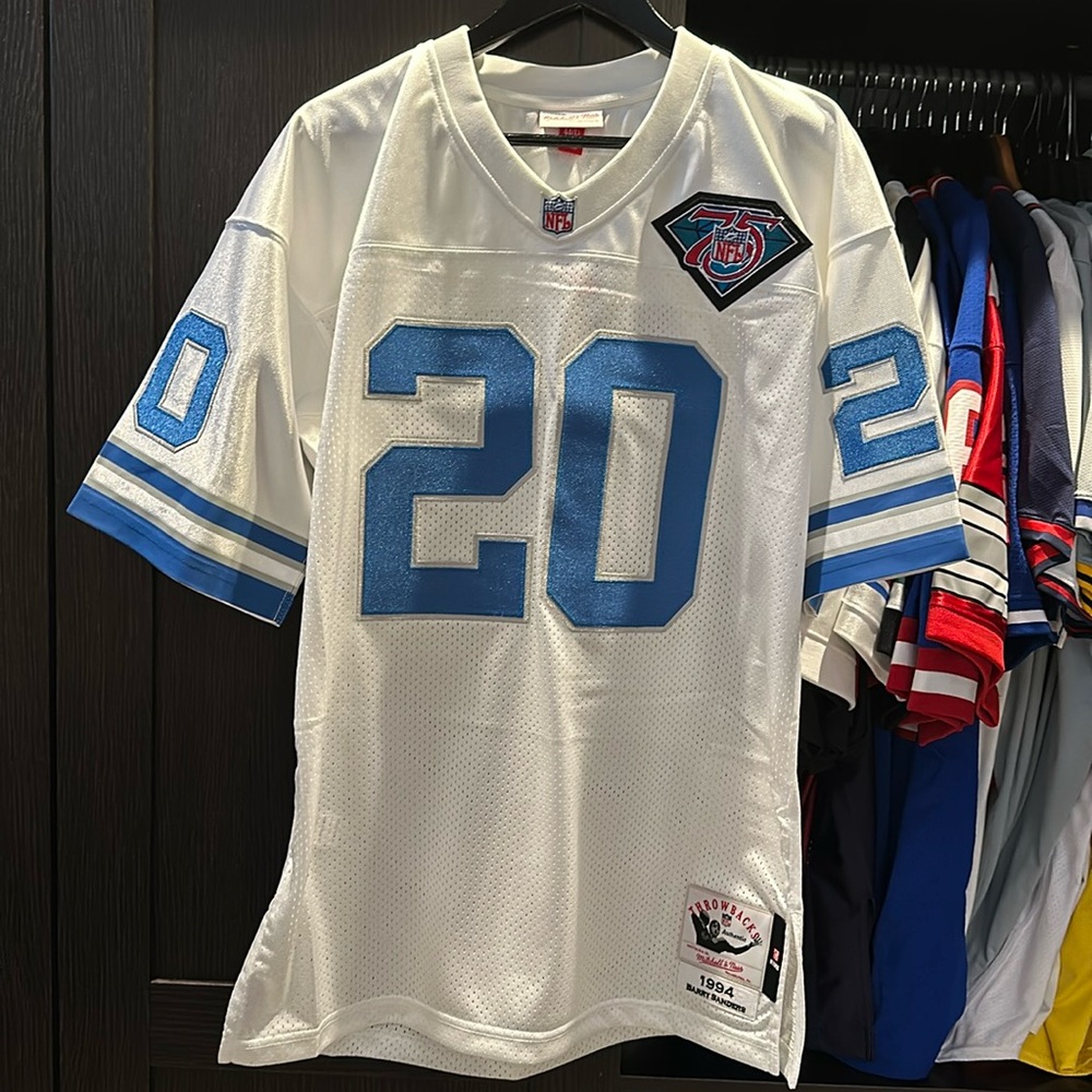 Barry Sanders Detroit Lions 1994 Mitchell & Ness Authentic Throwback Jersey